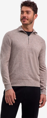 FALKE Pullover 'Pure Cashmere' in Braun: Vorderseite