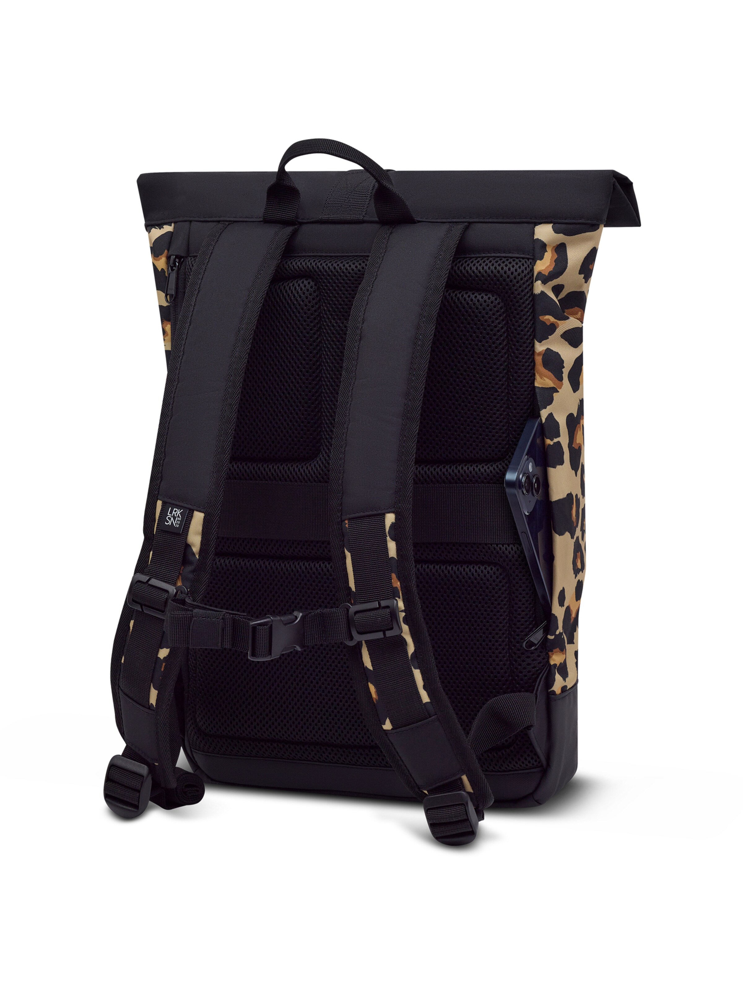 LARKSON - Mochila 'Janne Small' em castanho: atrás