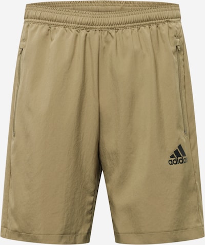 Pantaloni sport ADIDAS PERFORMANCE pe oliv / negru, Vizualizare produs
