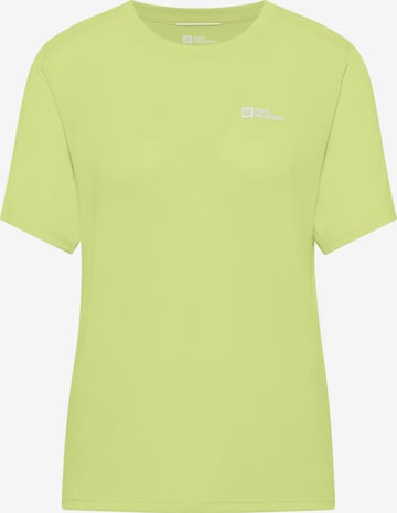 JACK WOLFSKIN Funktionsshirt in Grün: Vorderseite