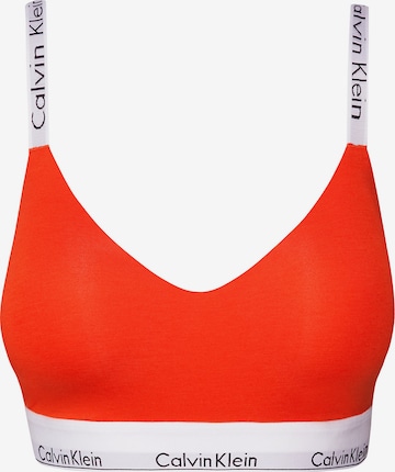 Calvin Klein Underwear - Sujetador en naranja: frente