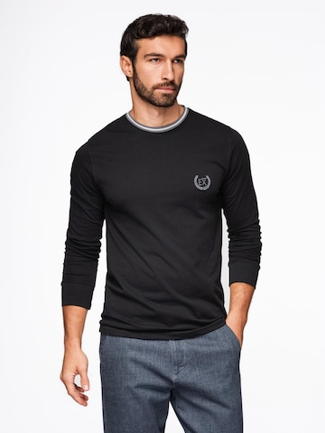 Ombre Shirt‌‌‌‌‌‌‌ in Schwarz