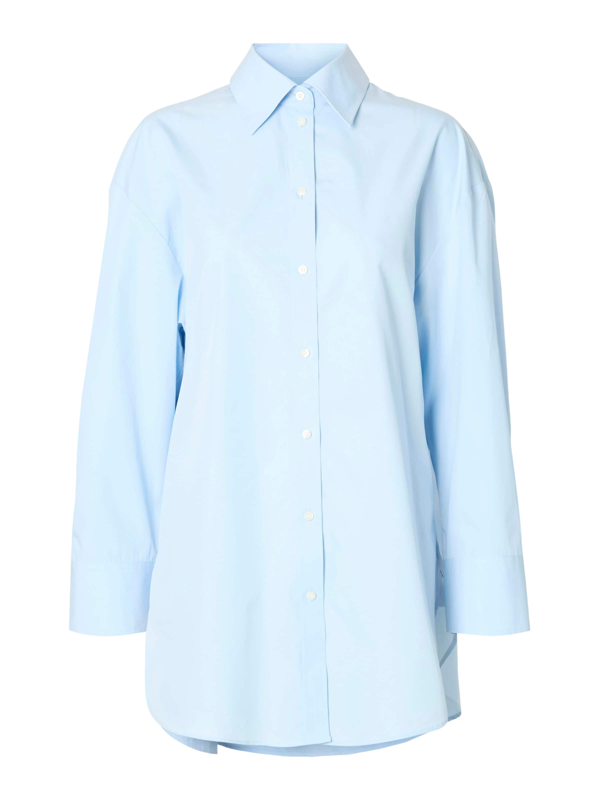 SELECTED FEMME Blouse 'SLFMILO' in Blauw: voorkant