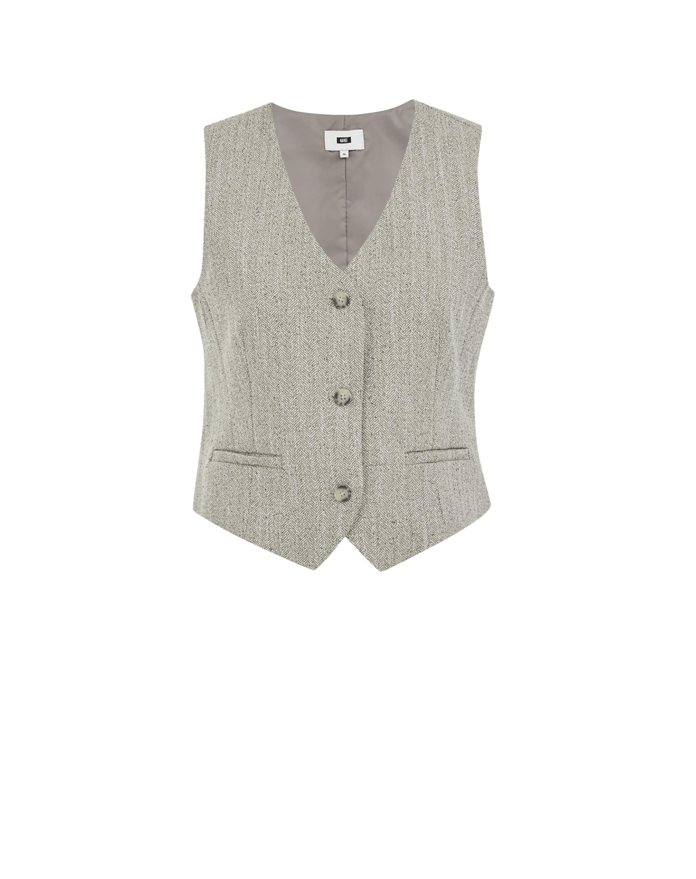 WE Fashion Weste in Beige: Vorderseite