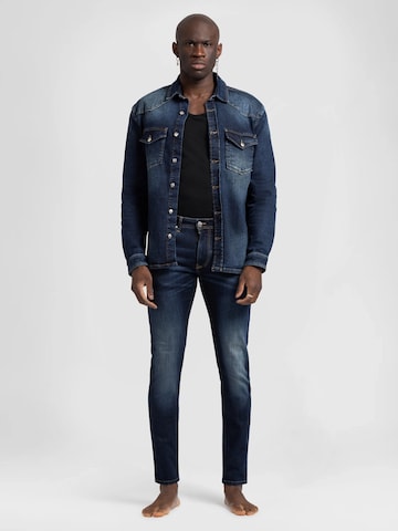 YVZ Denim Between-Season Jacket 'Virgo' in Blue
