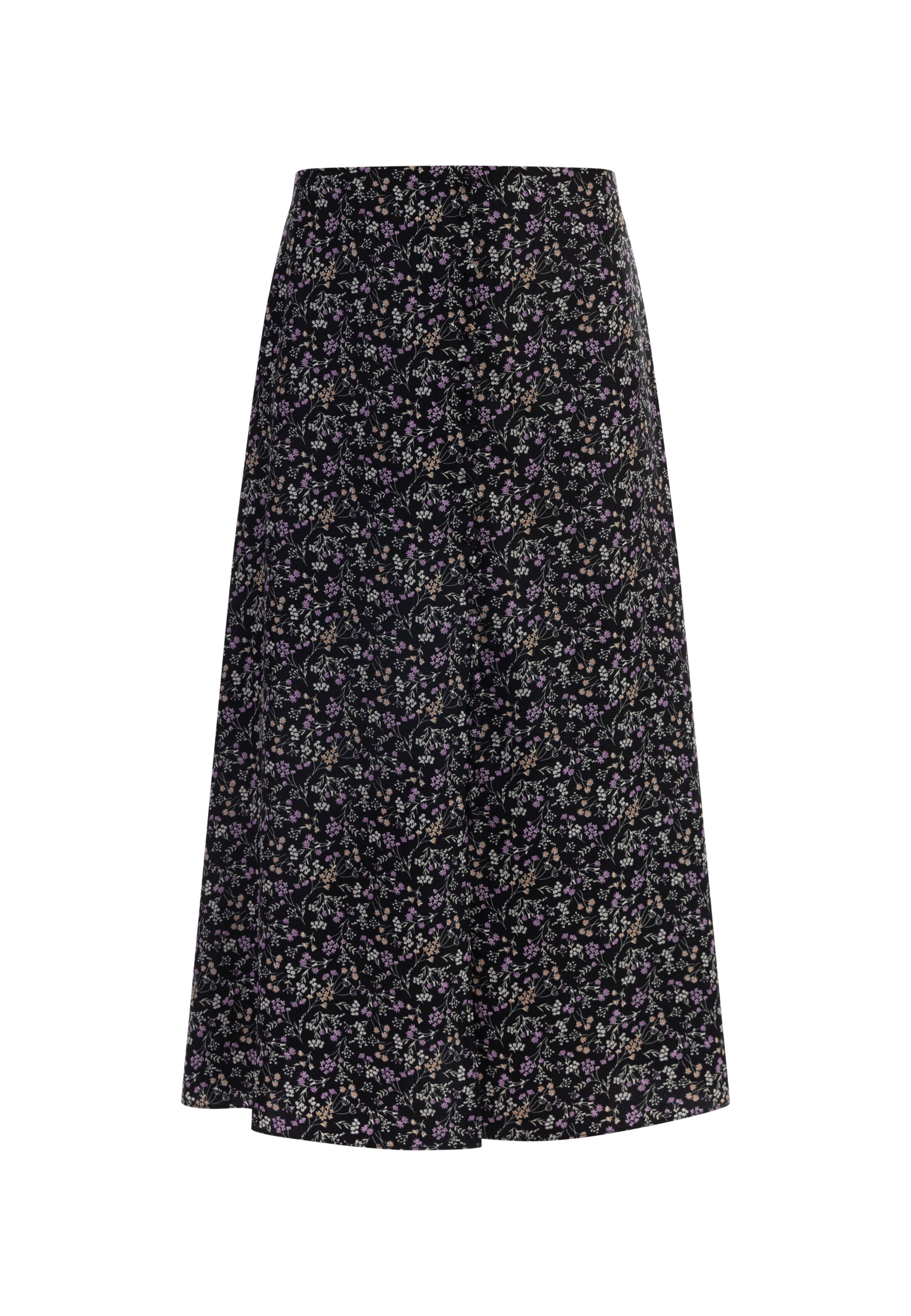 melns Usha Svārki: no priekšpuses