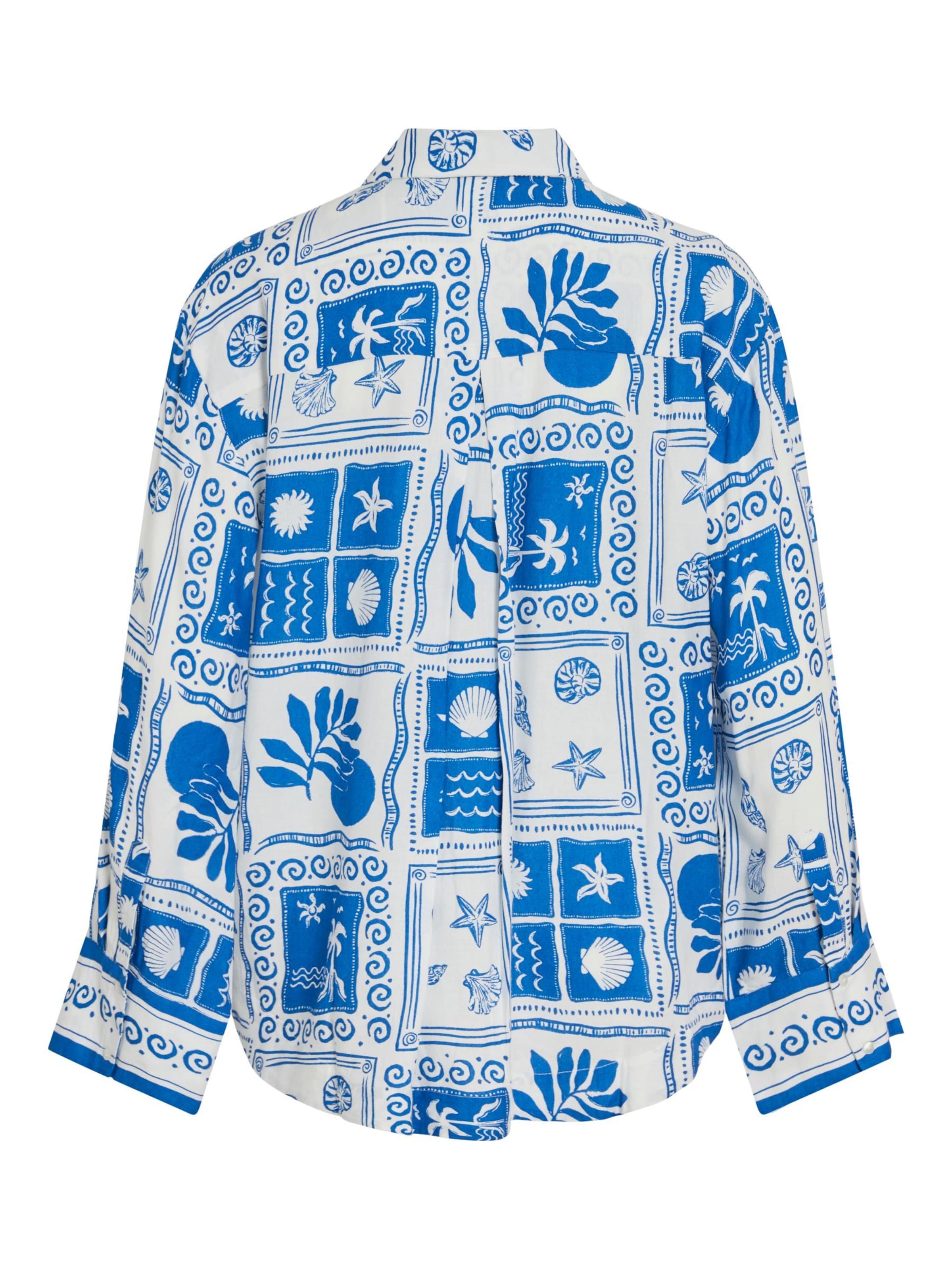 VILA Blouse 'VIJosia' in Blauw