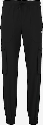 SOS Tapered Sportbroek 'Salonga' in Zwart: voorkant