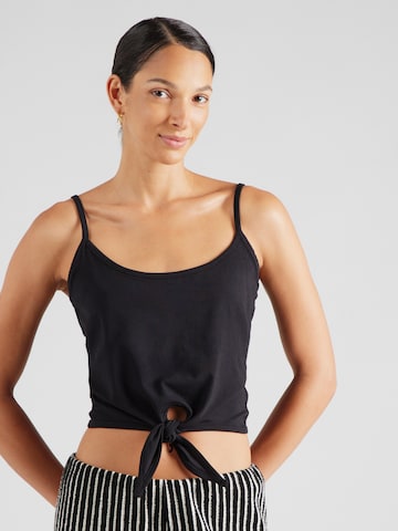 ABOUT YOU Top 'Nina' in Black: front