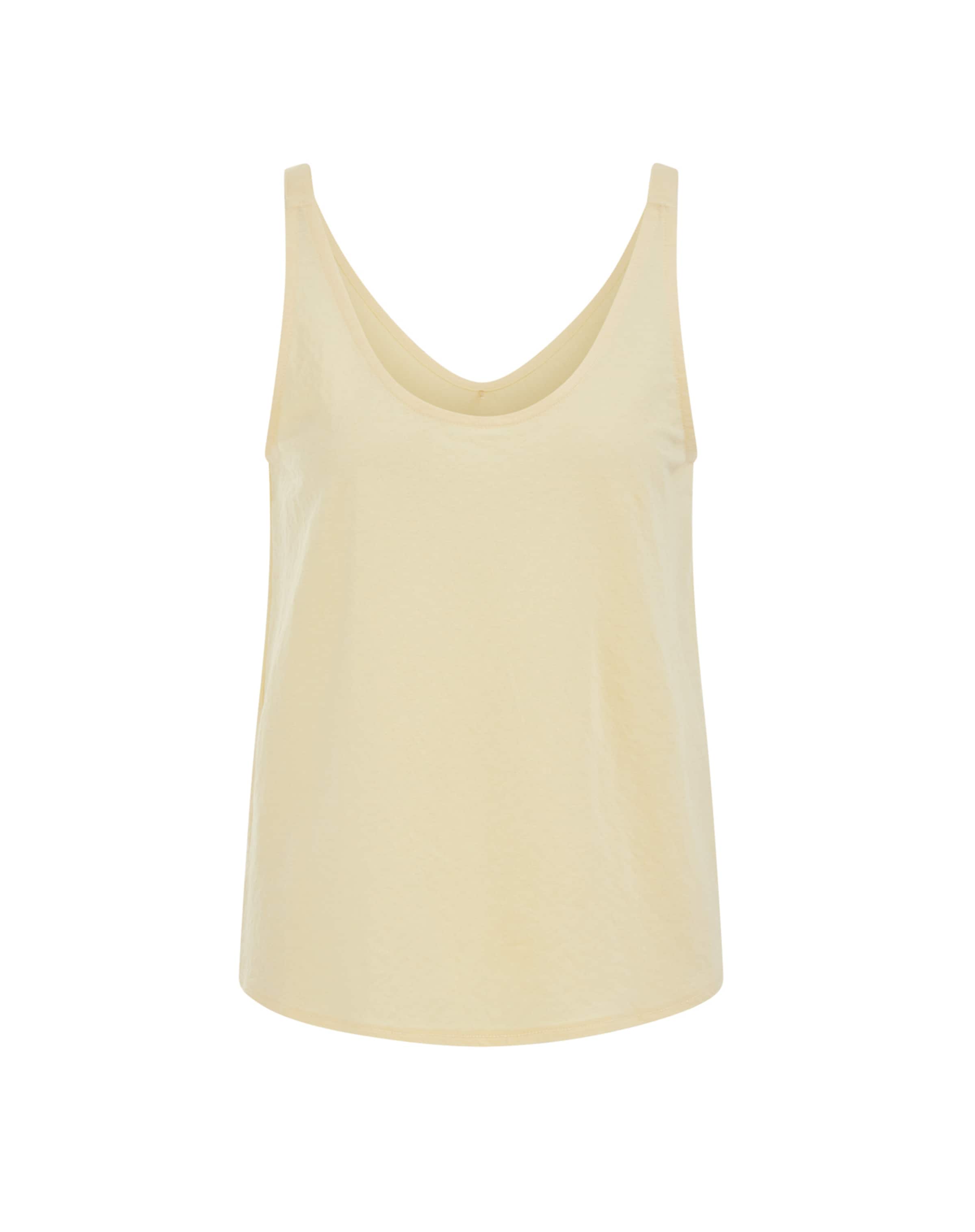 WE Fashion Topp i gul: framsida