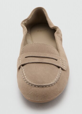 MANGO Mokassin 'Dancing' in Beige