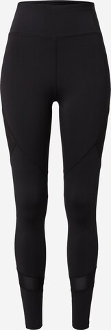 ABOUT YOU Skinny Sportbroek 'Charlie' in Zwart: voorkant