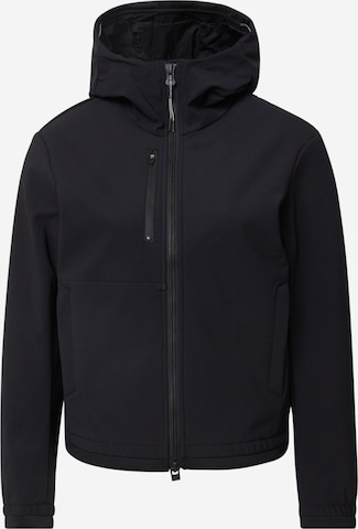 Krakatau Between-Season Jacket in Black: front