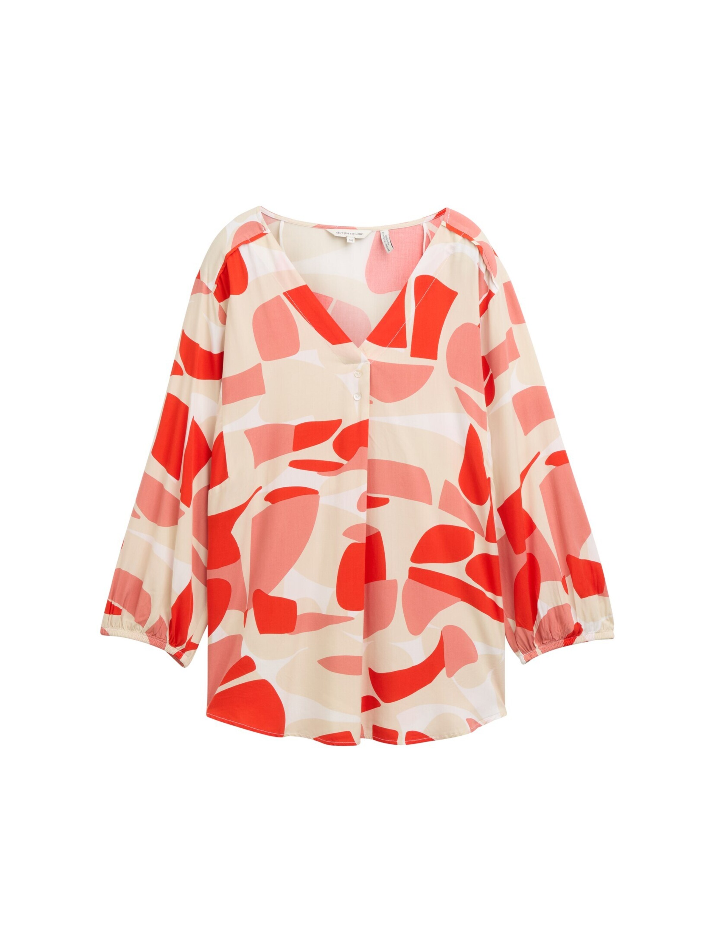 Tom Tailor Women + Blouse in Beige: front