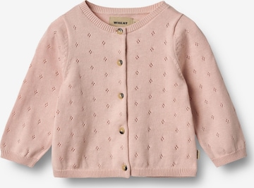 WHEAT Strickjacke in Pink: Vorderseite