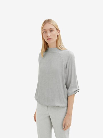 TOM TAILOR Blouse in Grey