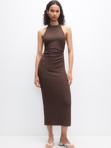 Pull&Bear Summer Dress in Brown