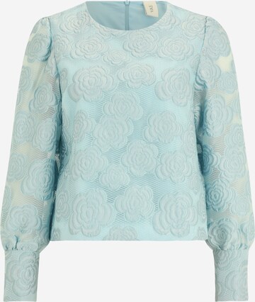 Y.A.S Petite Blouse 'PHELIA' in Blue: front