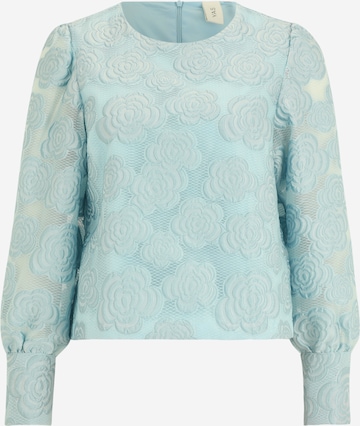 Y.A.S Petite Blouse 'PHELIA' in Blue: front