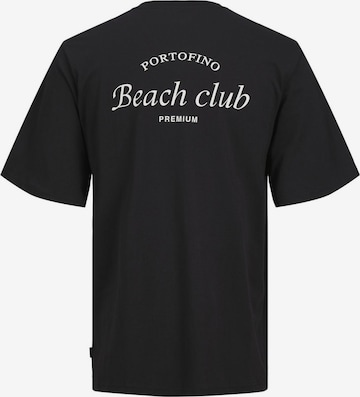 JACK & JONES T-Shirt 'Ocean Club‘ in Schwarz