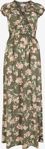 Apricot Dress 'Jasmine' in Green: front