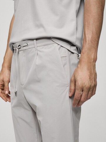 MANGO MAN Tapered Hose 'Lunar' in Grau