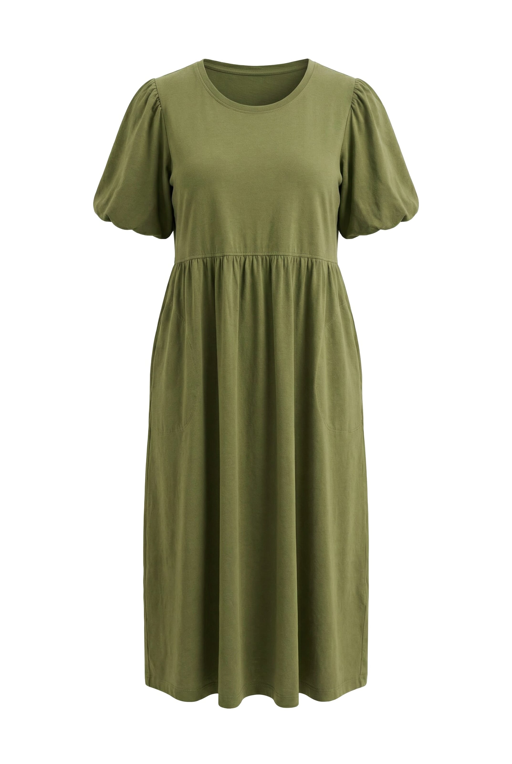 Ulla Popken Kleid in Grün: Vorderseite