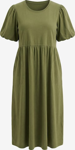 Ulla Popken Dress in Green: front