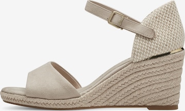 TAMARIS Sandalen met riem in Beige