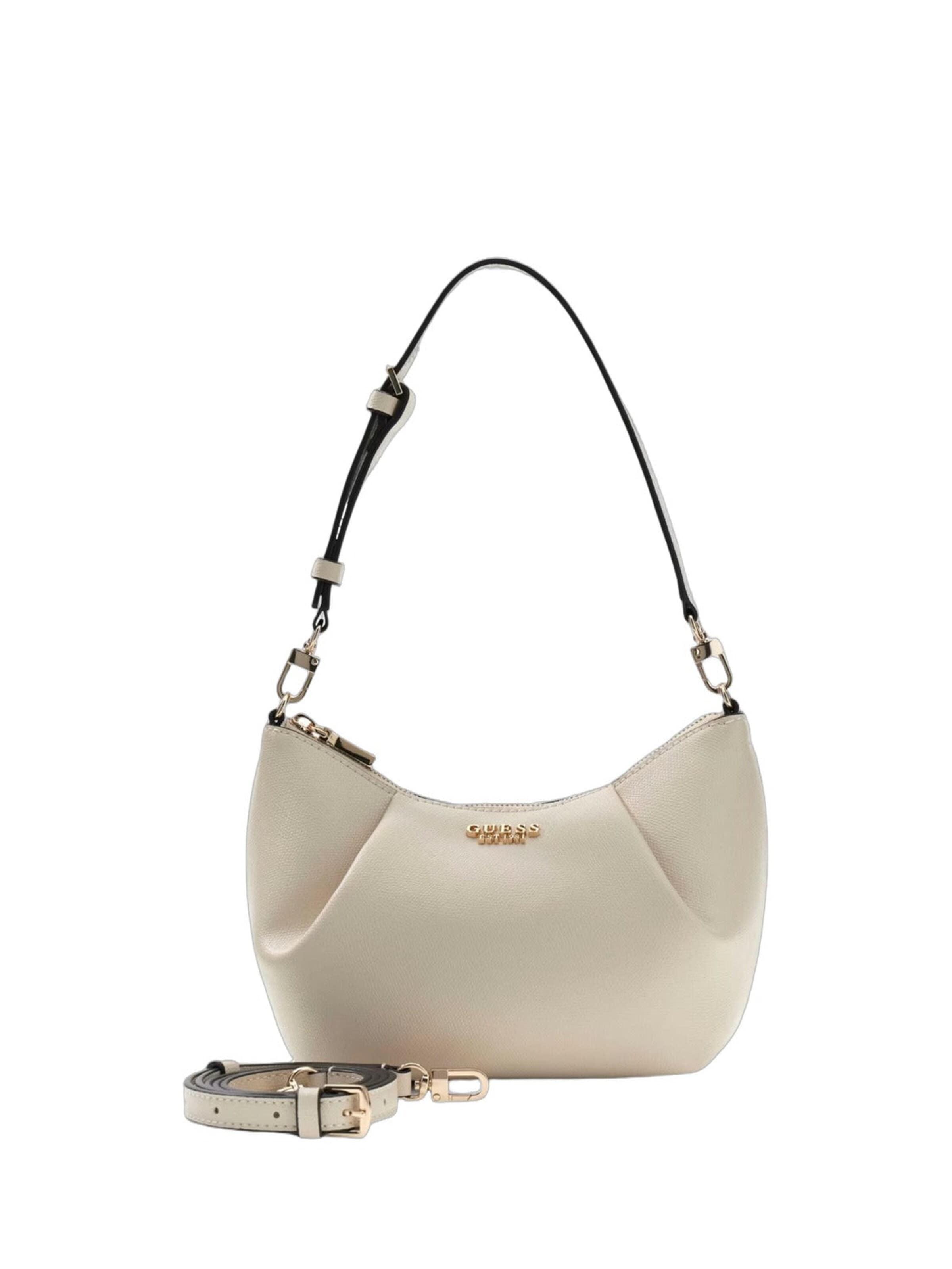 GUESS Taška cez rameno 'Guess Sac Bandoulière Noelle Off White' - Biela