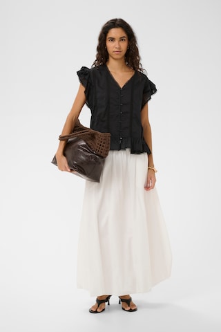 SOAKED IN LUXURY Bluse 'SLRuna' i sort