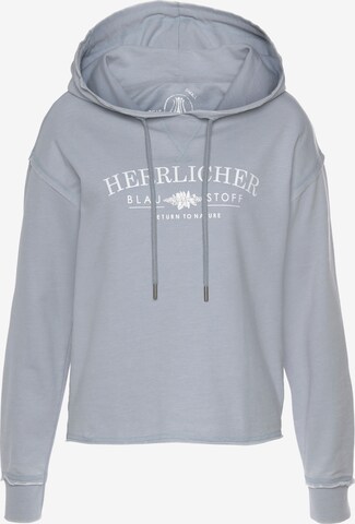 Herrlicher Sweatshirt in Grau: predná strana