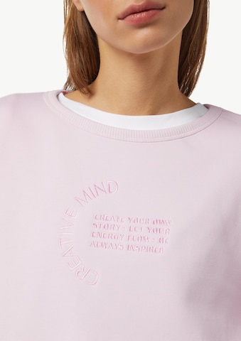 Sweat-shirt comma casual identity en rose
