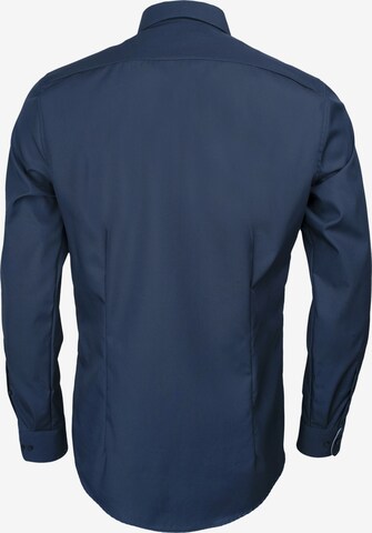 Coupe slim Chemise business ROY ROBSON en bleu