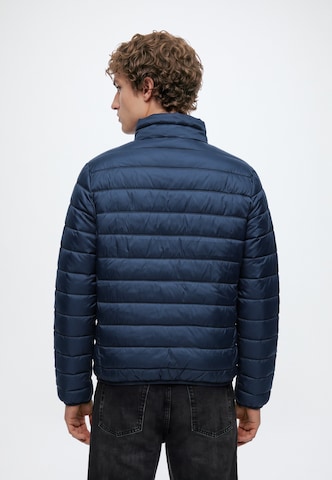 CAMP DAVID - Chaqueta de entretiempo en azul: atrás