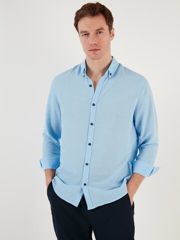 Regular fit Camicia di Buratti in blu