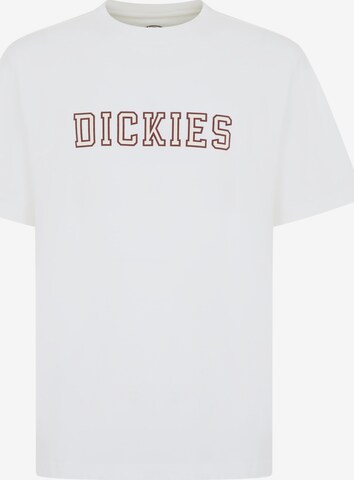 DICKIES T-shirt 'MELVERN' i vit: framsida