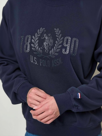 U.S. POLO ASSN. Trui ' UWLullu ' in Blauw: voorkant