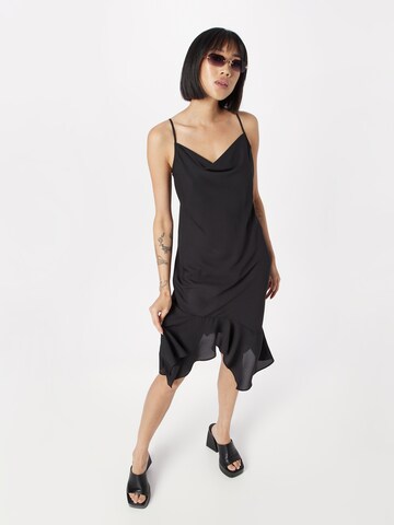Monki Φόρεμα κοκτέιλ σε μαύρο