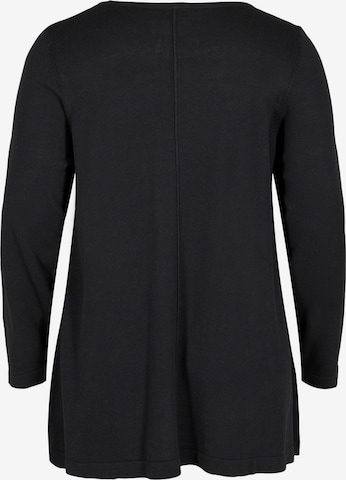 Zizzi Sweater 'MSHAPE' in Black