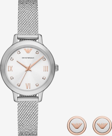 Emporio Armani Analog Watch in Silver: front