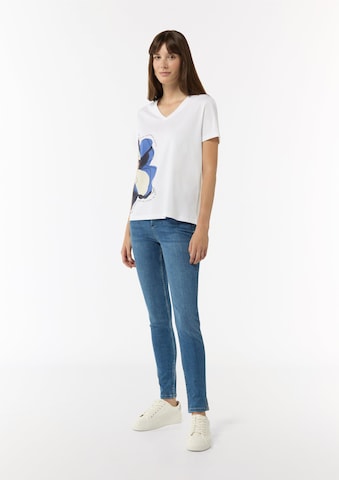 comma casual identity T-Shirt in Weiß