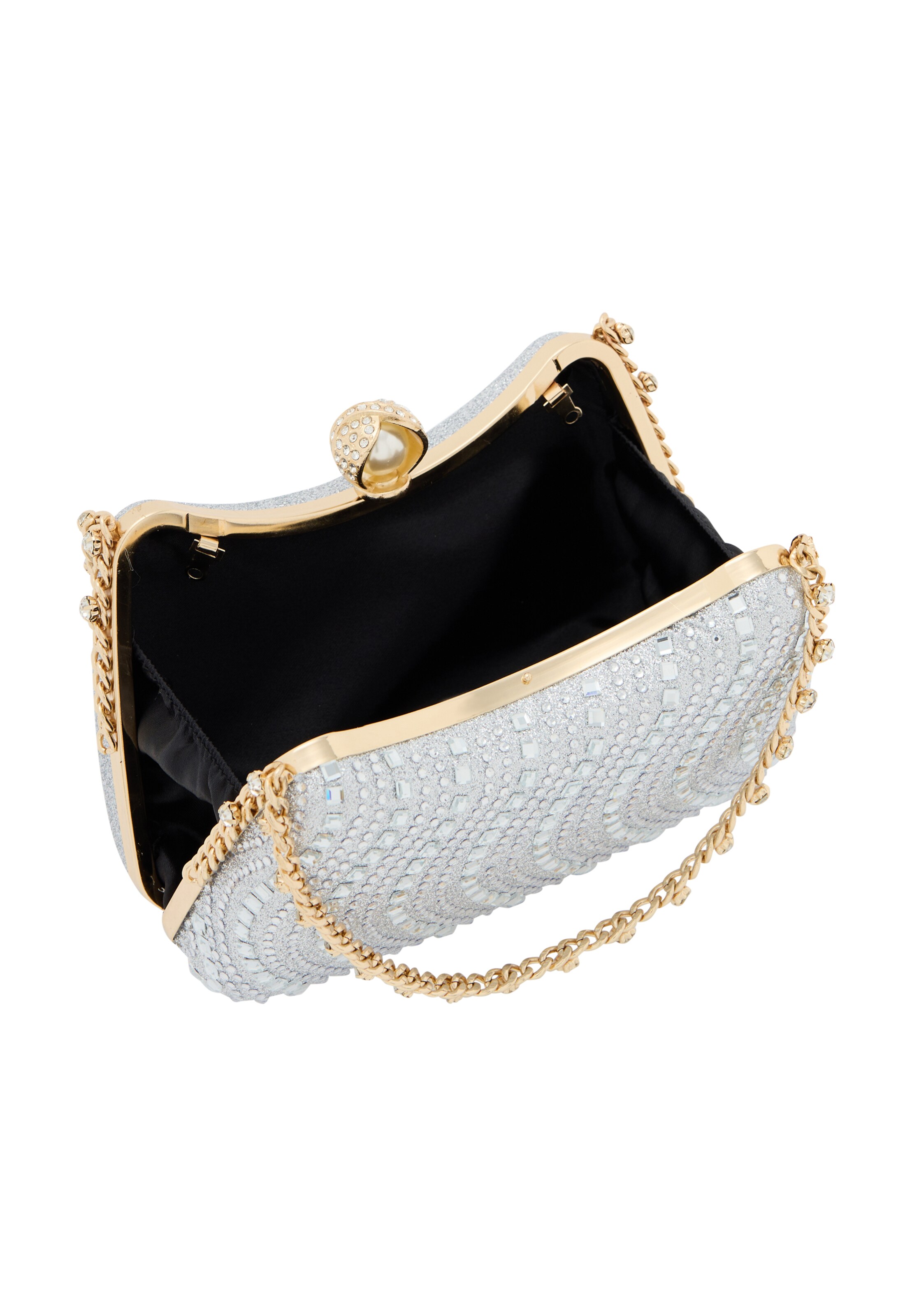 faina Наплечная сумка в Серебристый