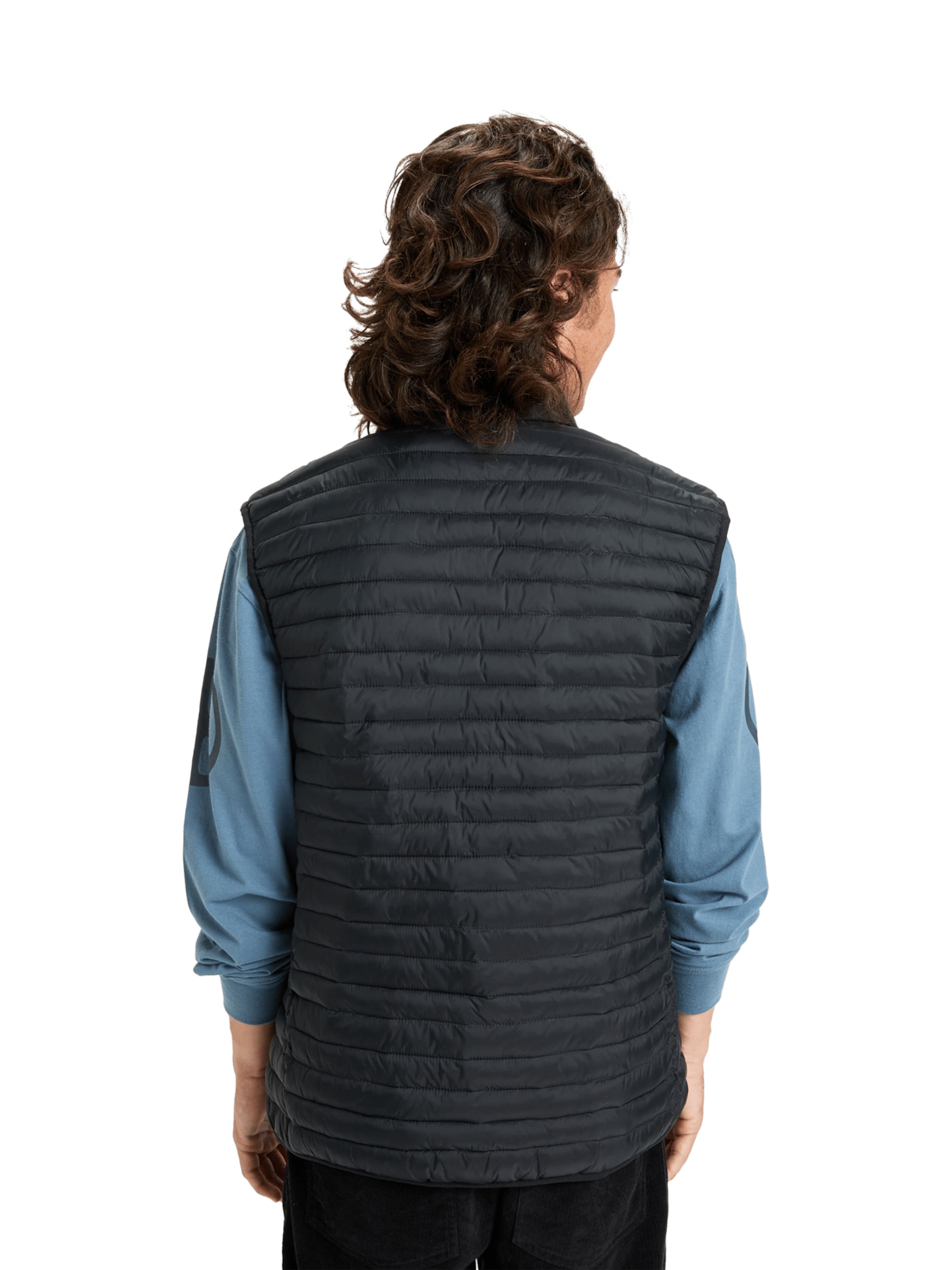 QUIKSILVER Weste in Schwarz
