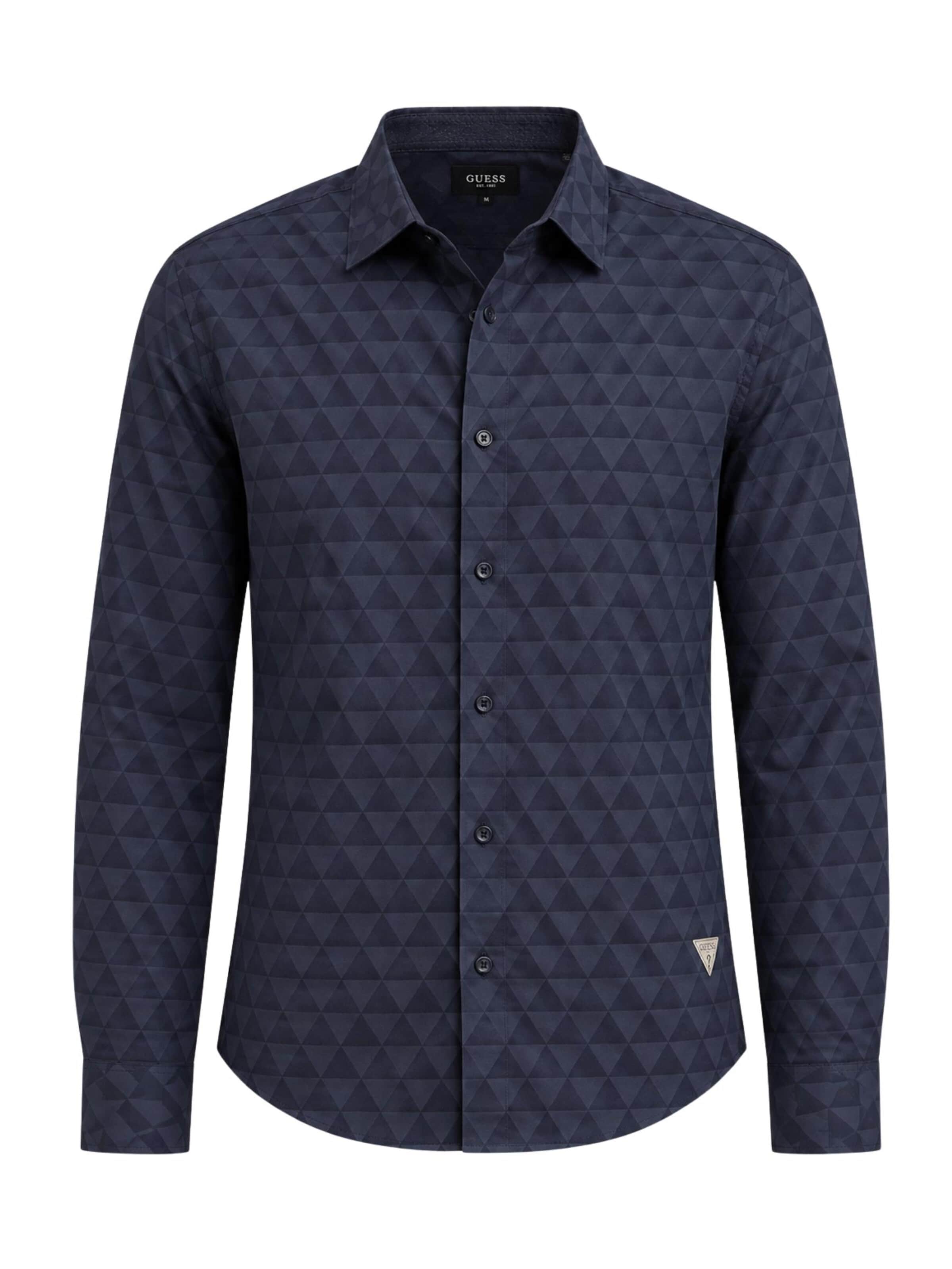 Maglietta 'M6YH31W2892' di GUESS in blu: frontale