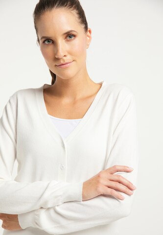 DreiMaster Klassik Knit Cardigan in White