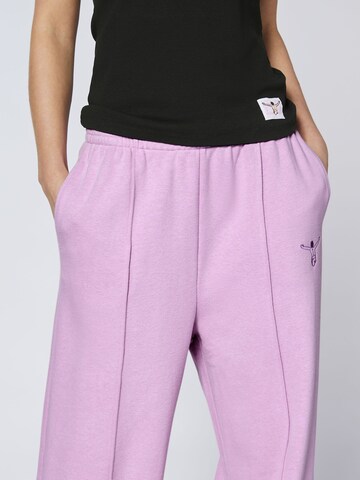 CHIEMSEE Regular Pants in Purple