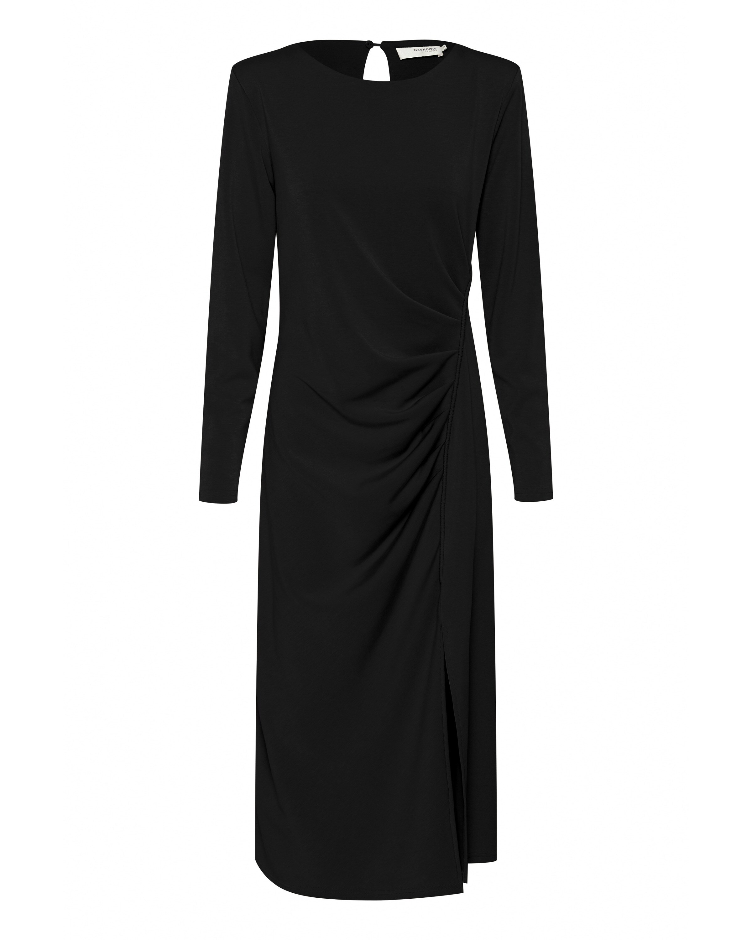 KAREN BY SIMONSEN Kjole 'KBUmeko' i sort: forside