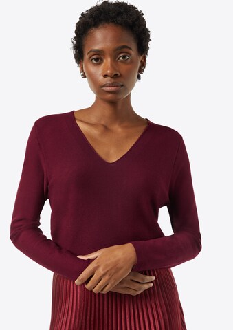 COMMA Pullover in Rot: Vorderseite