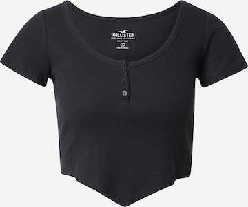 HOLLISTER Top in Schwarz: predná strana